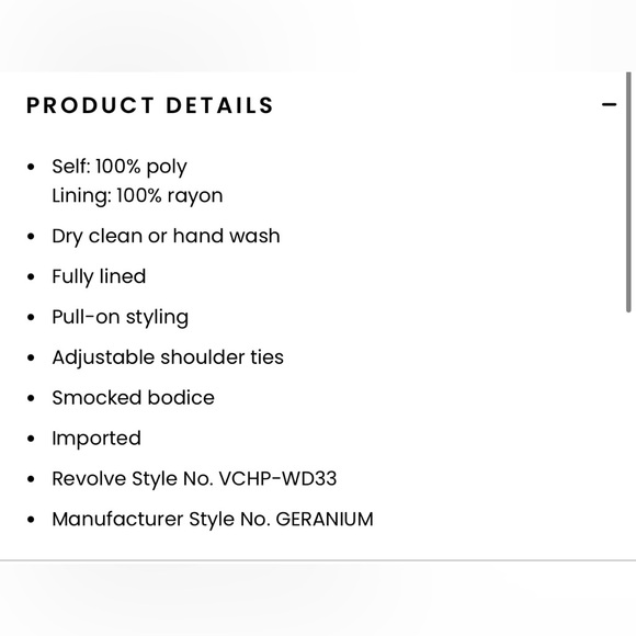 NWT V.Chapman Geranium Dress - Picture 4 of 13